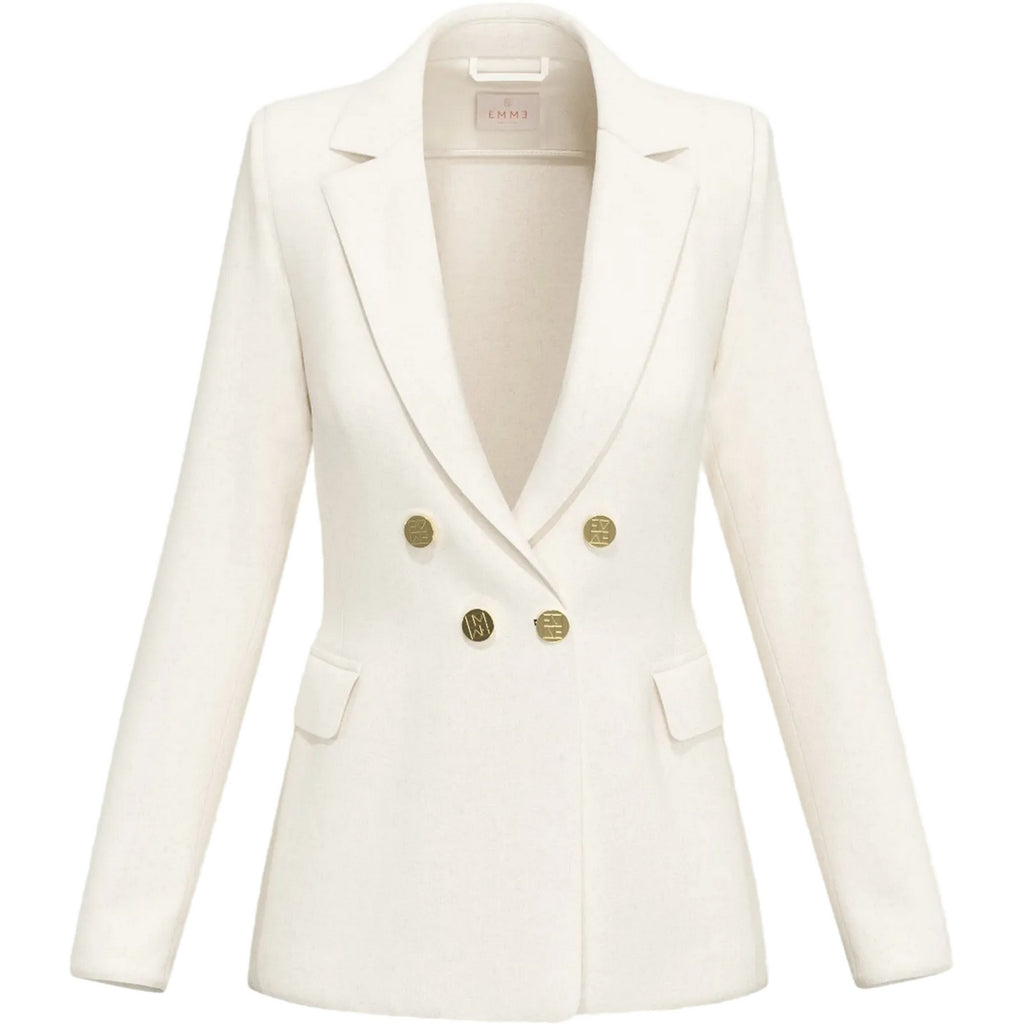Giacche Donna Emme - Giacca in jersey - Bianco-Gianni Foti