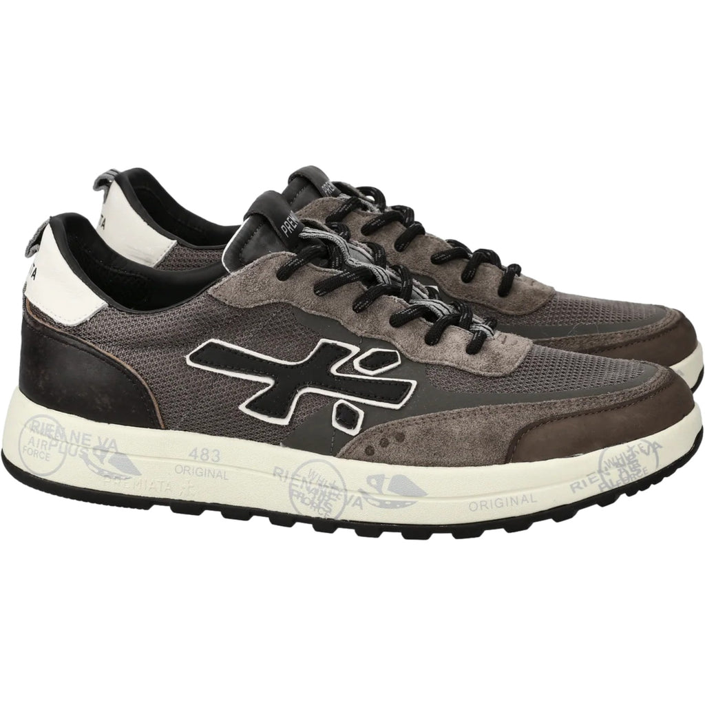 Sneaker Uomo Premiata - Nous - Grigio-Gianni Foti