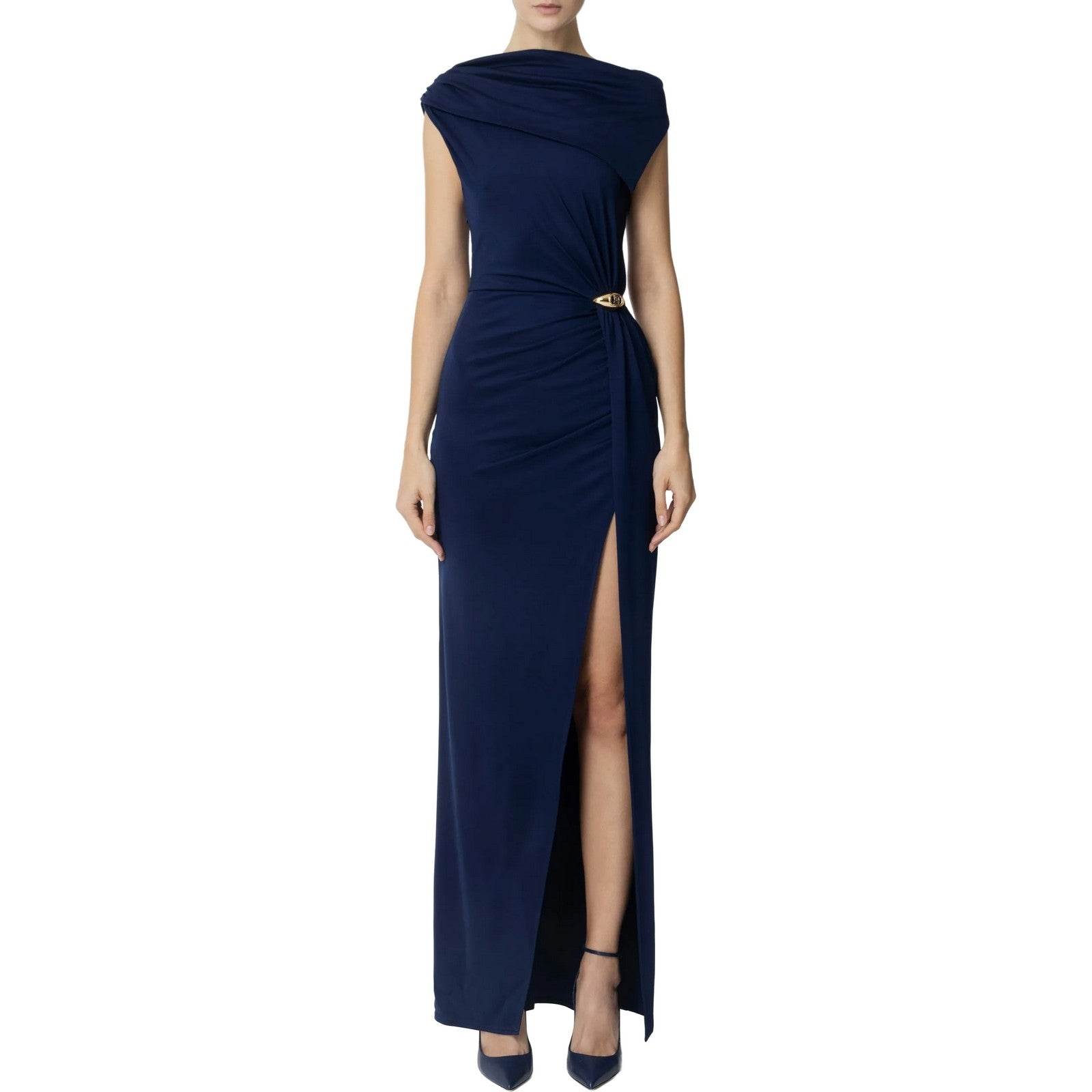 Vestiti da sera e cerimonia Donna Elisabetta Franchi - Abito - Blu