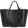 Borse a spalla Donna Pinko - Carrie Shopper Big Pelle Botta - Nero