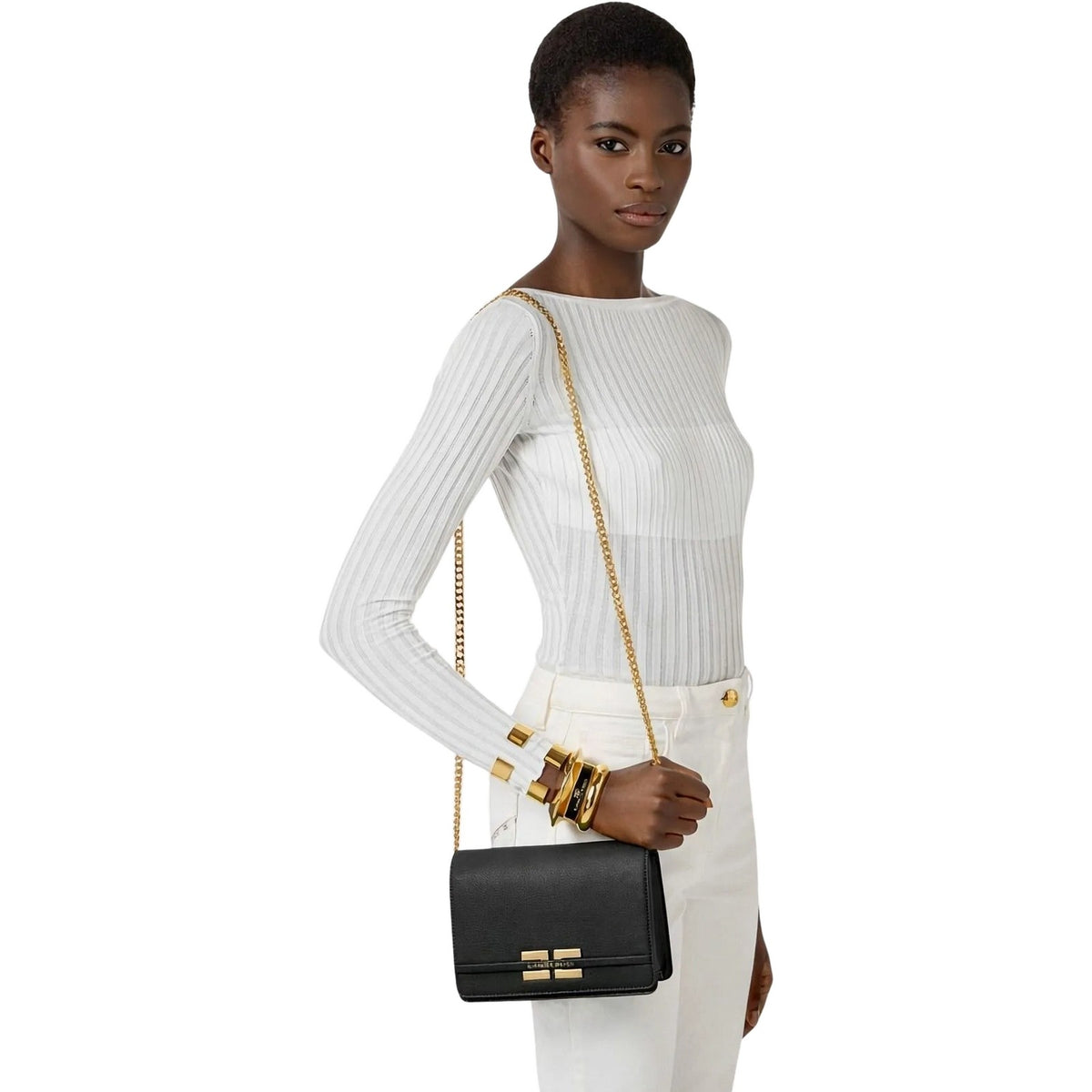 Borse a mano Donna Elisabetta Franchi - Borsa - Nero-Gianni Foti