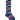 Calze Uomo Gallo - Uomo Lungo Co/Ly Leggero Righe Multicolor - Grigio