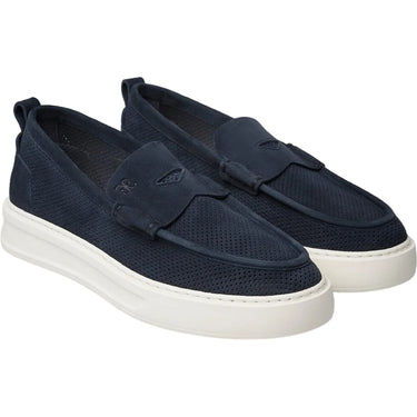 Sneaker Uomo Fabi - Scarpa Uomo Camoscione - Blu-Gianni Foti
