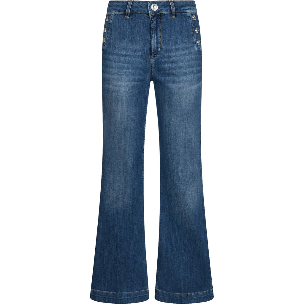 Pantaloni Donna Liu Jo - Pantalone denim - Blu-Gianni Foti