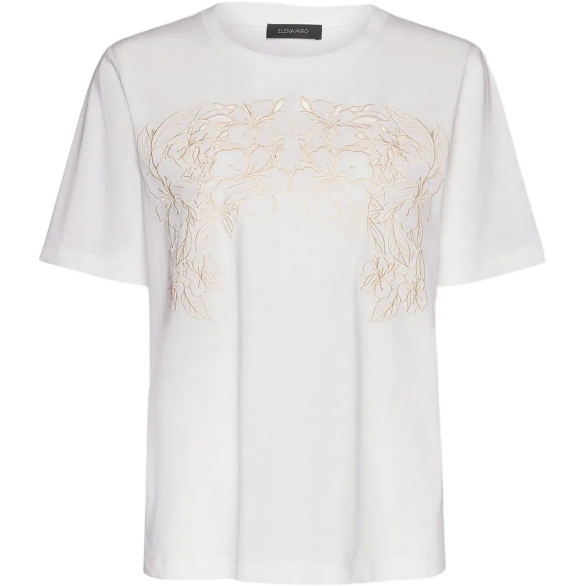T-shirt Donna Elena Miro' - T-shirt - Bianco-Gianni Foti