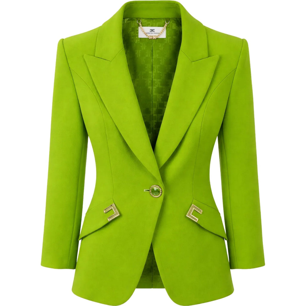 Giacche Donna Elisabetta Franchi - Giacca - Verde-Gianni Foti