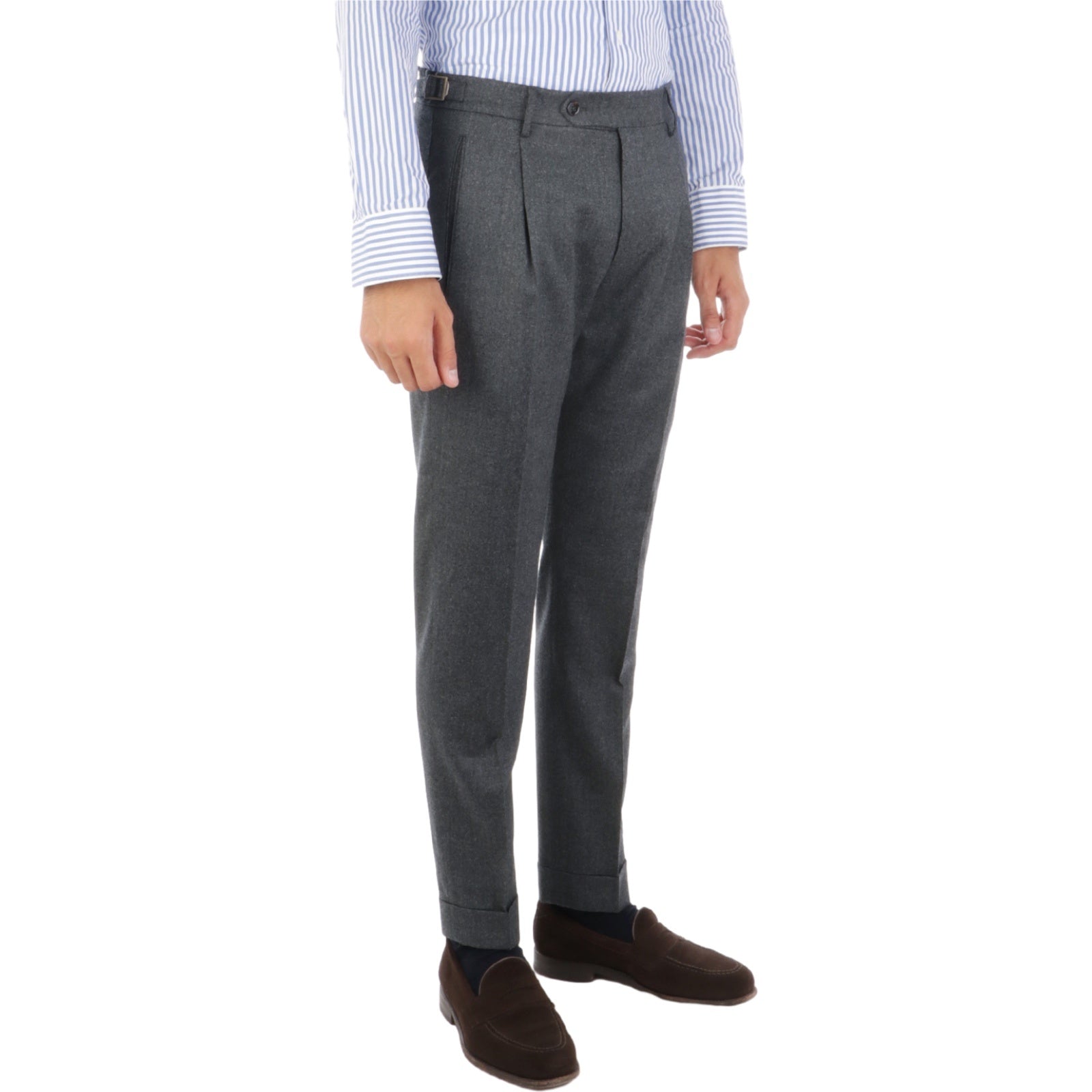 Pantaloni Uomo Berwich - Pantalone Relaxed Fit - Nero