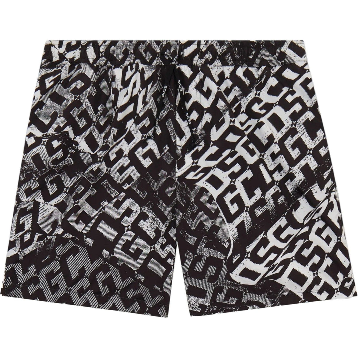 Pantaloncini e calzoncini Uomo Gcds - Monogram Swim Shorts - Nero