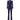 Tailleur pantalone Donna Elisabetta Franchi - Tailleur in doppio crêpe stretch con giacca dritta - Blu