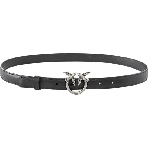 Cinture Donna Pinko - Love Berry H2 Belt Vitello Set - Nero