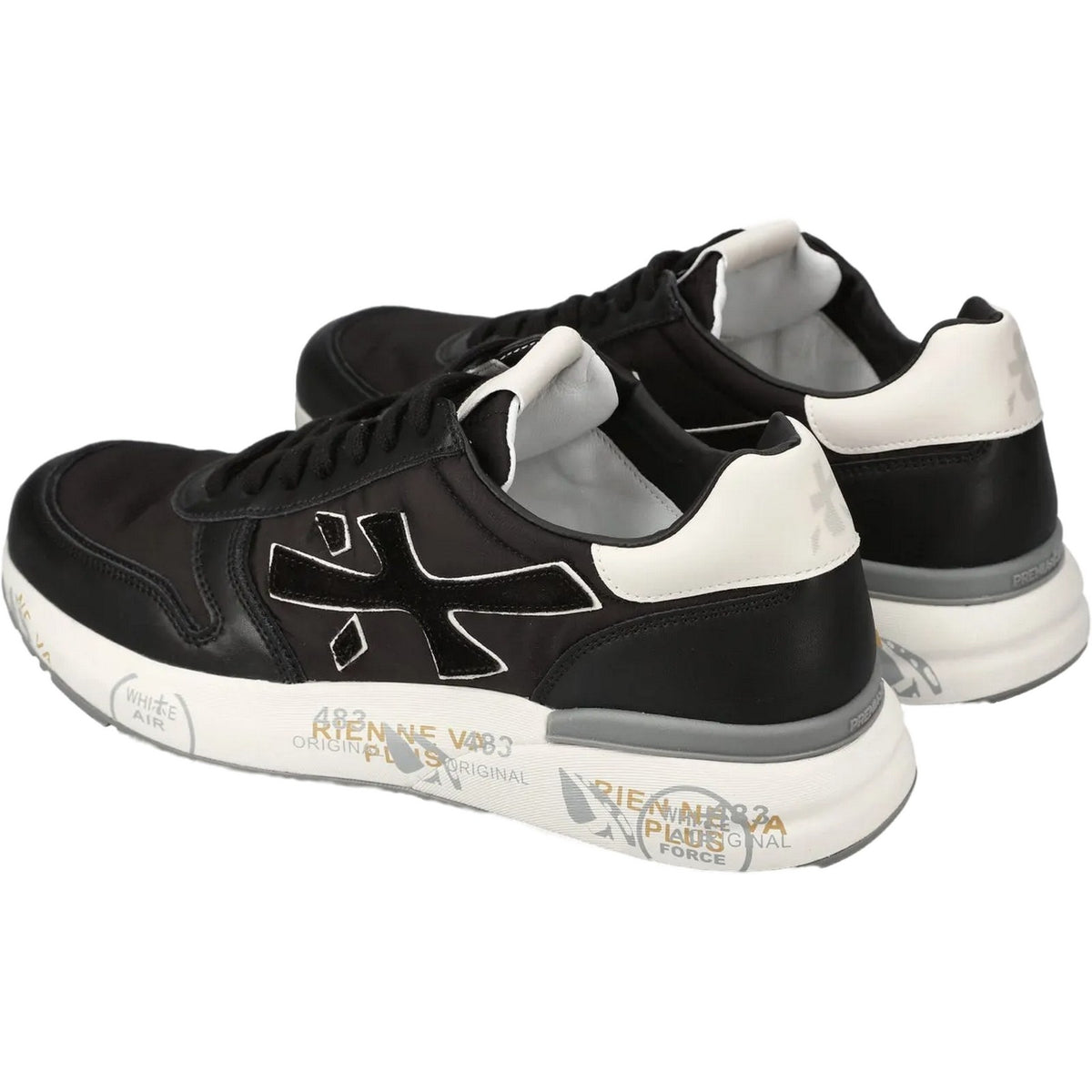 Sneaker Uomo Premiata - Mick - Nero-Gianni Foti