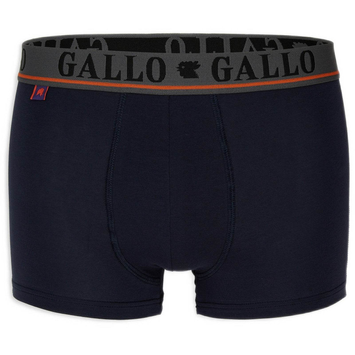 Slip Uomo Gallo - U Boxer Basico Co/Ea T.u. + Elx Loga - Blu