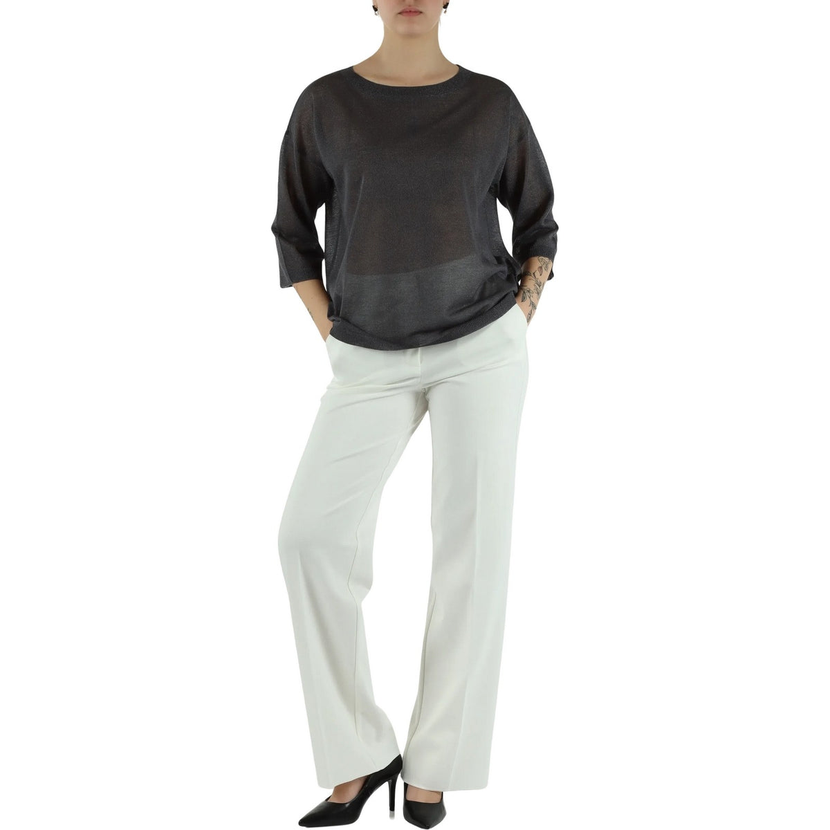 Maglie Donna Emme - Maglia - Grigio-Gianni Foti
