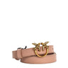 Cinture Donna Pinko - Love Berry H2 Belt Vitello Set - Rosa