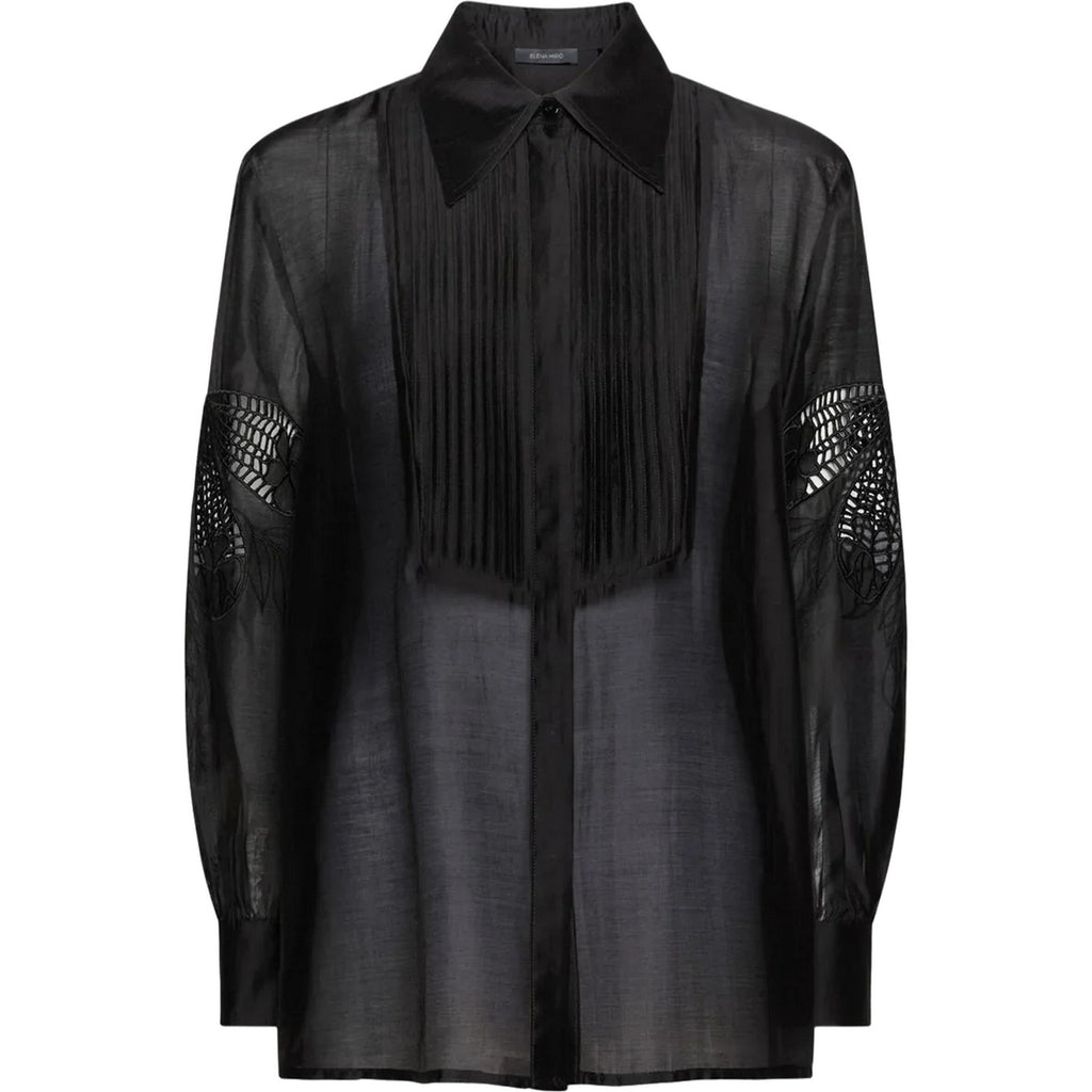 Bluse e camicie Donna Elena Miro' - Camicia - Nero-Gianni Foti