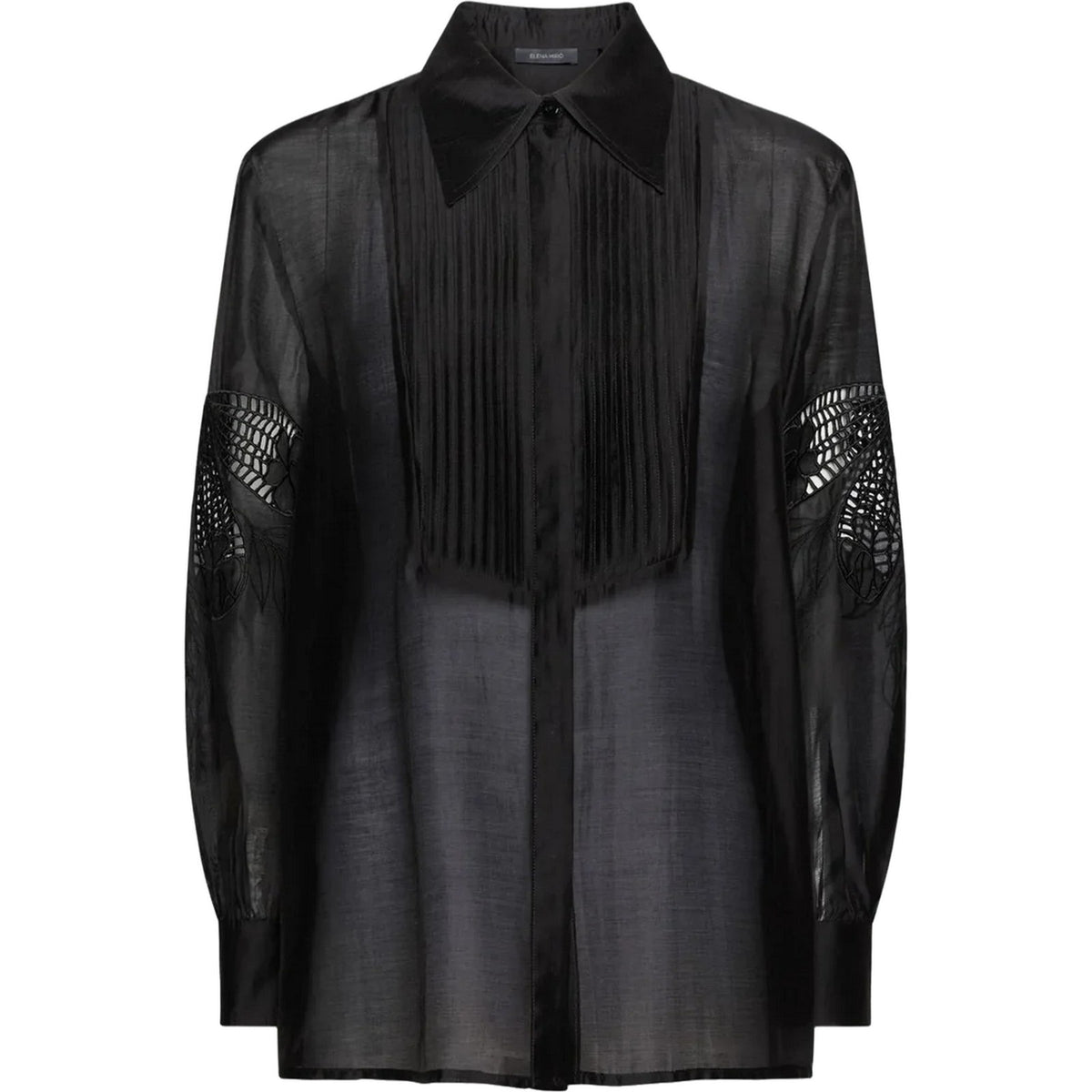 Bluse e camicie Donna Elena Miro' - Camicia - Nero-Gianni Foti