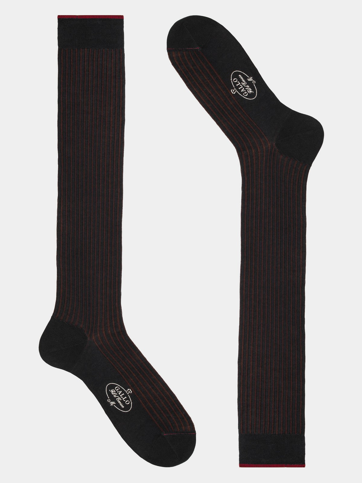 Calze Uomo Gallo - Co Fantasia Twin-Rib - Multicolore-Gianni Foti