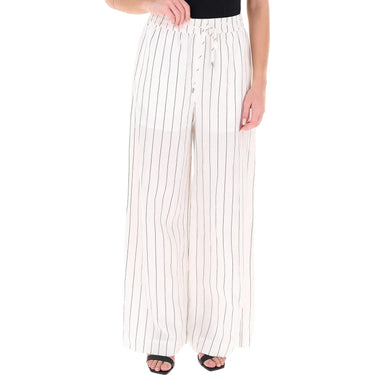 Pantaloni Donna Liu Jo - Pantalone tessuto - Bianco-Gianni Foti