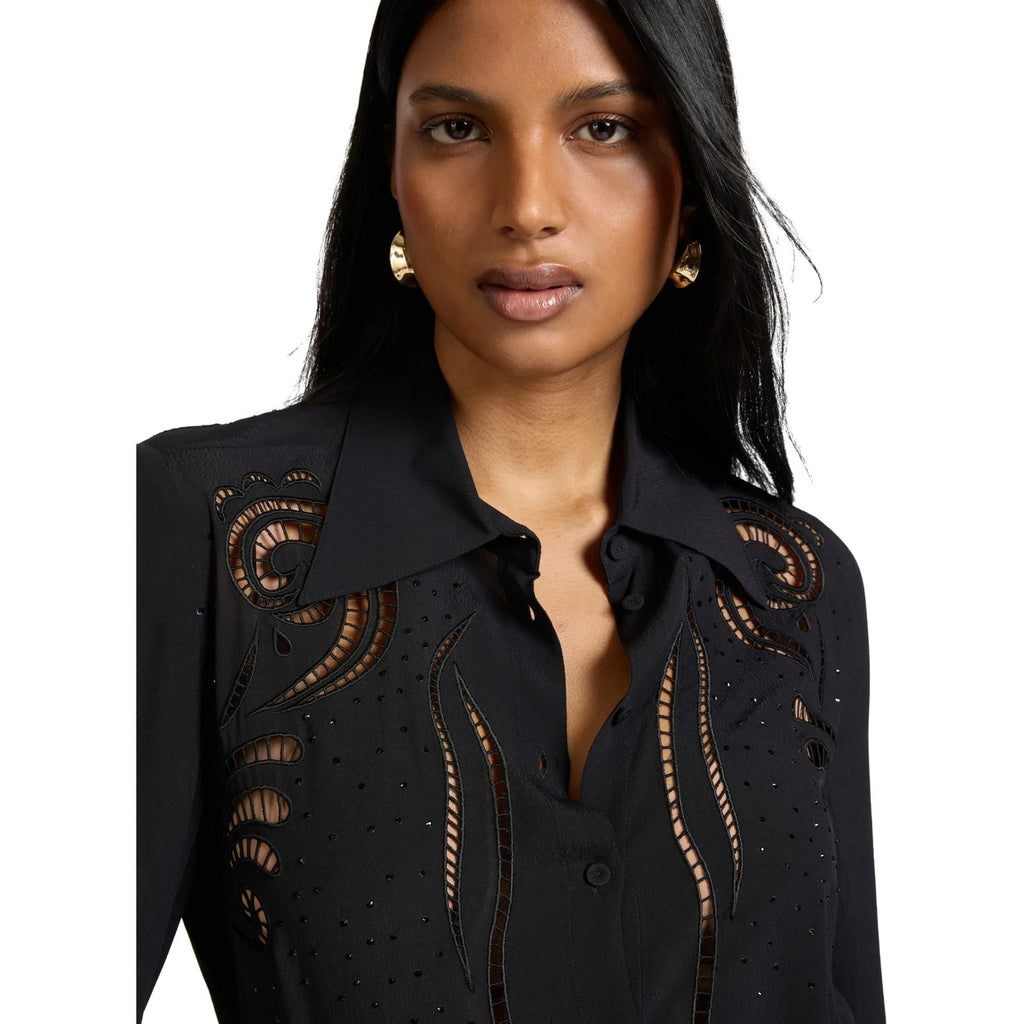 Bluse e camicie Donna Elena Miro' - Camicia - Nero-Gianni Foti