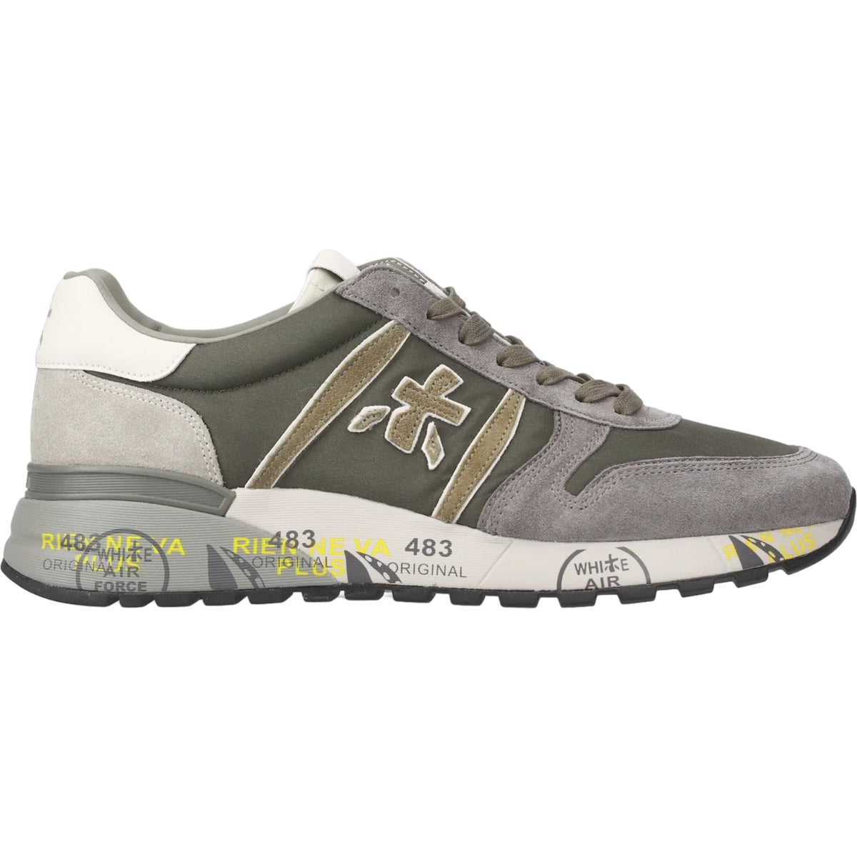 Sneaker Uomo Premiata - Lander - Verde-Gianni Foti