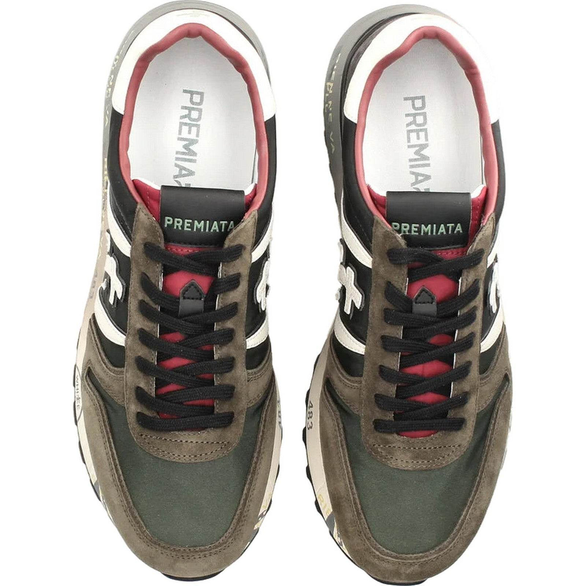 Sneaker Uomo Premiata - Lander - Verde-Gianni Foti