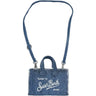 Pochette e Clutch Donna Mc2 Saint Barth - Phone Bag Denim - Blu di Mc2 Saint Barth su Gianni Foti