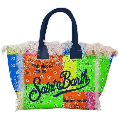 Damskie torby na ramię Mc2 Saint Barth – damska torba płócienna – wielokolorowa
