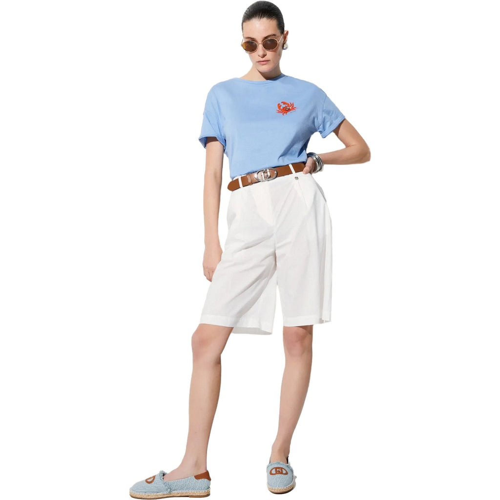 T-shirt Donna Liu Jo - T-Shirt - Blu-Gianni Foti