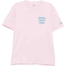 T-shirt Uomo Mc2 Saint Barth - Man Cotton T-Shrt With Front And Back Print/Emb - Rosa