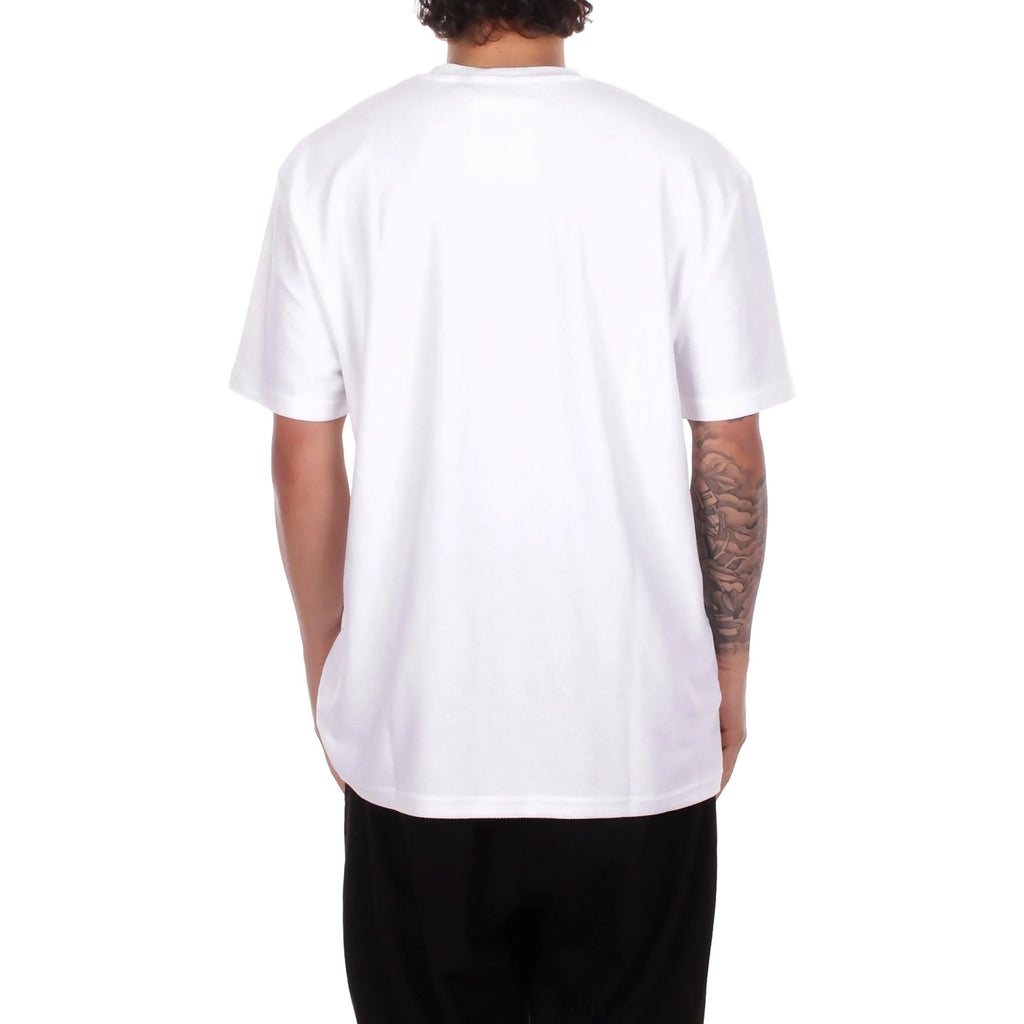 T-shirt Uomo Gcds - Logo Lounge Ss T-Shirt - Bianco-Gianni Foti