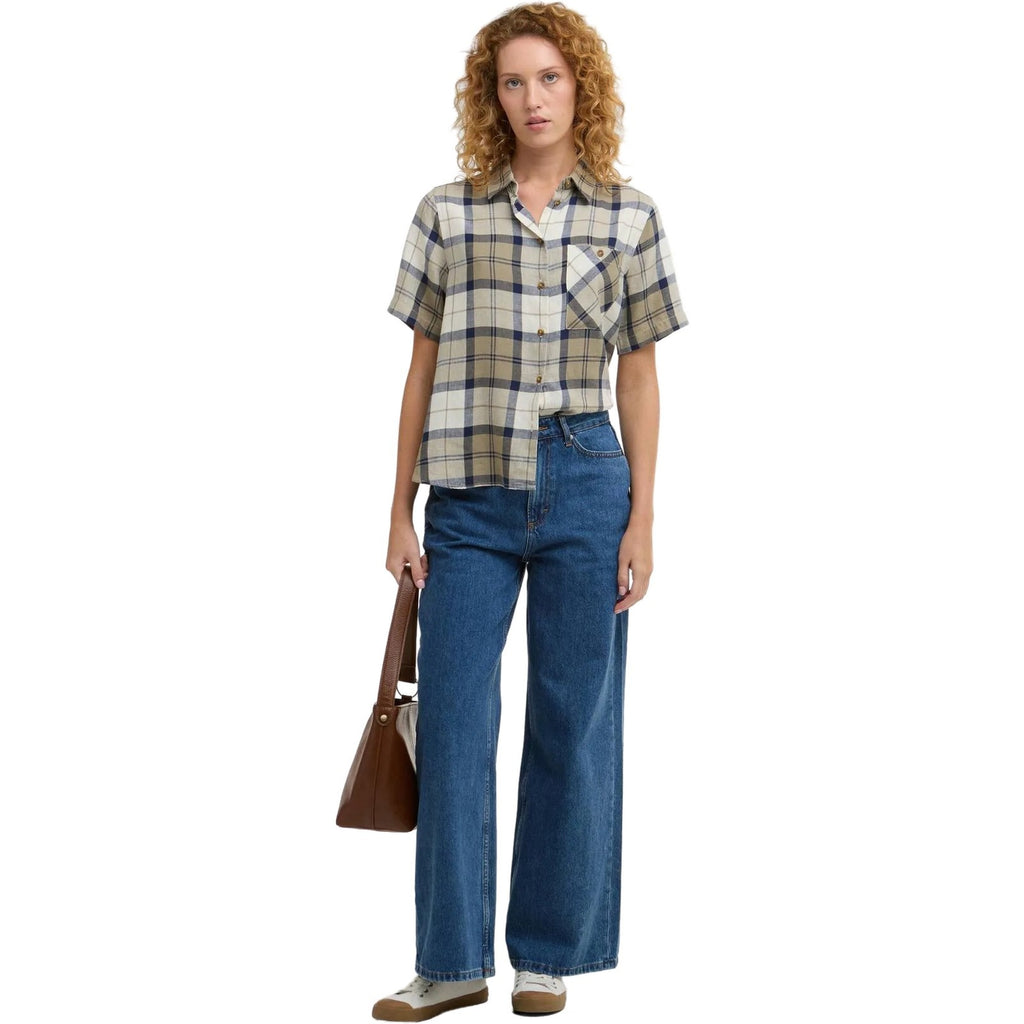 Camicie Donna Barbour - Fern Shirt - Blu-Gianni Foti