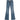 Jeans Donna Pinko - Flora Flare Denim Comfort Blue - Blu