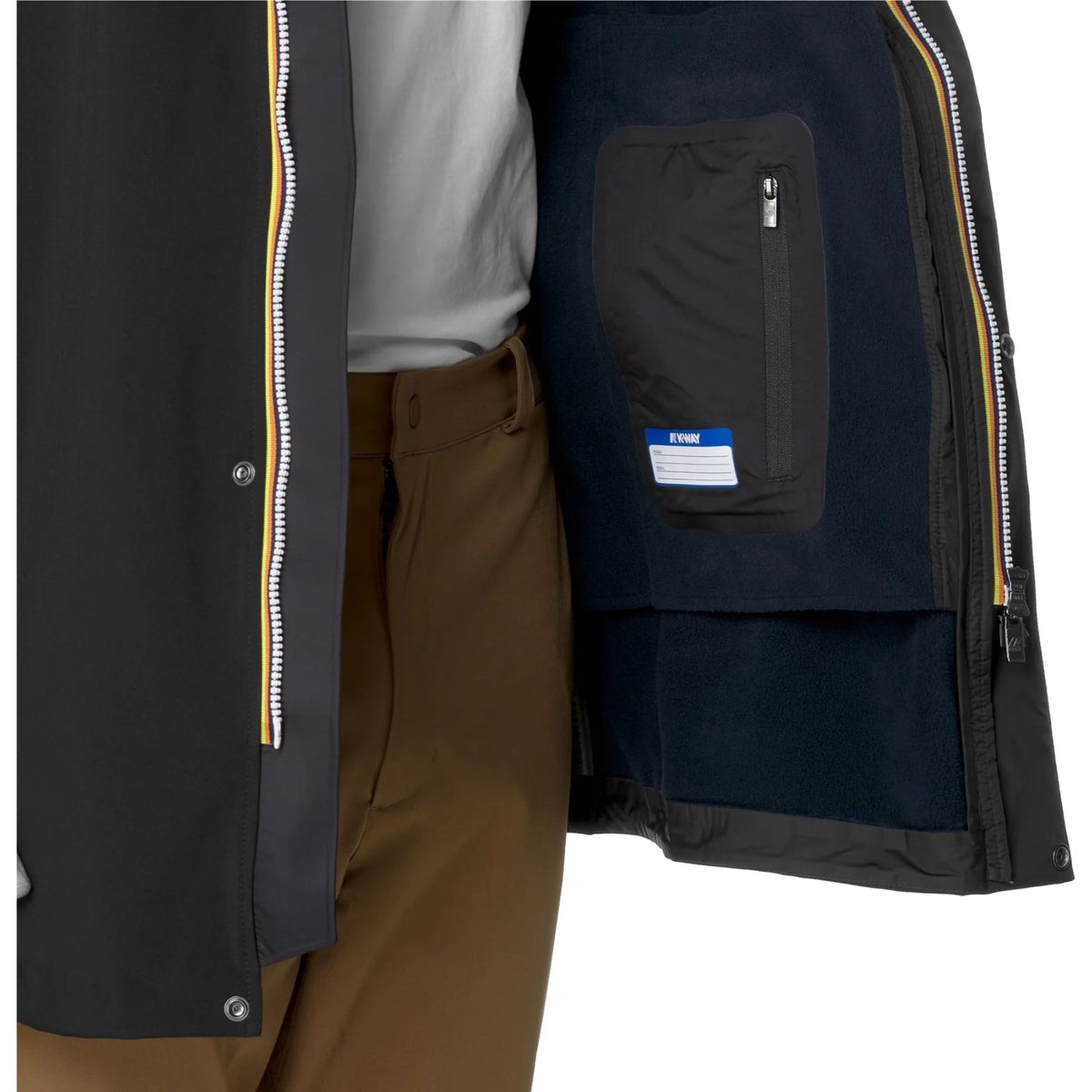 Giubbotti Uomo K-Way - Marlyn Bonded - Nero-Gianni Foti