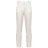 Pantaloni Donna Pinko - Bello Pantalone Punto Stoffa S - Bianco