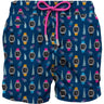 Pantaloncini e calzoncini Uomo Mc2 Saint Barth - Lighting Micro Fantasy - Blu