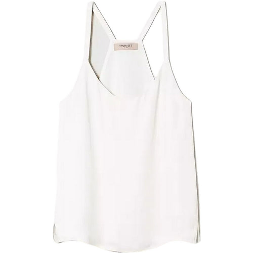 Women's Twinset tank tops and tops - Top with straps - White