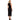 Gonne casual Donna Twinset - Gonna Lunga Con Pizzo Intarsiato E Spacco - Nero