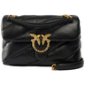 Borse a mano Donna Pinko - Puff Classic New Buckle Sheep - Nero