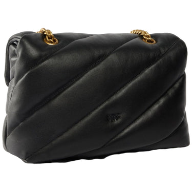 Borse a mano Donna Pinko - Puff Classic New Buckle Sheep - Nero