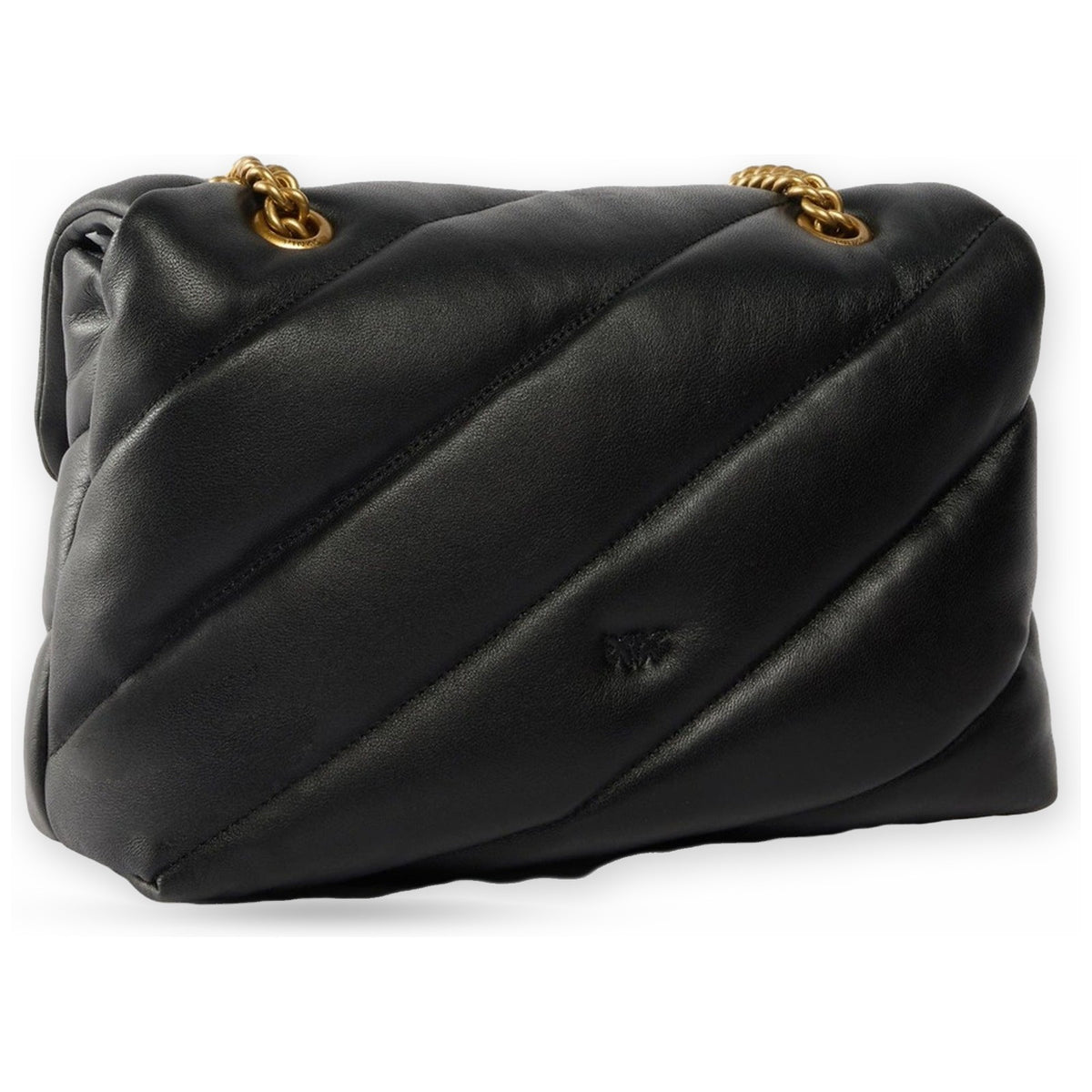 Borse a mano Donna Pinko - Puff Classic New Buckle Sheep - Nero