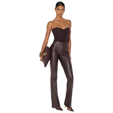 Pantaloni Donna Elisabetta Franchi - Pantalone PA18866E2 - Marrone
