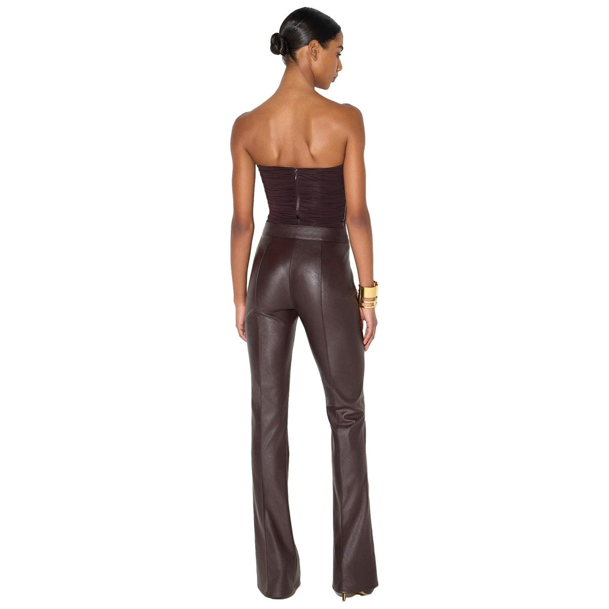 Pantaloni Donna Elisabetta Franchi - Pantalone PA18866E2 - Marrone