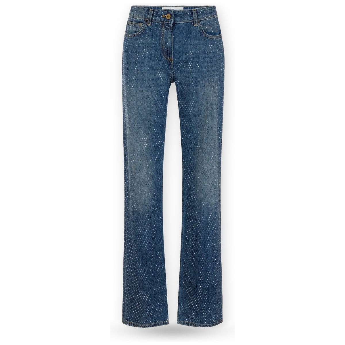 Pantaloni Donna Elisabetta Franchi - Pantalone mod. jeans PJ24D66E2 - Blu