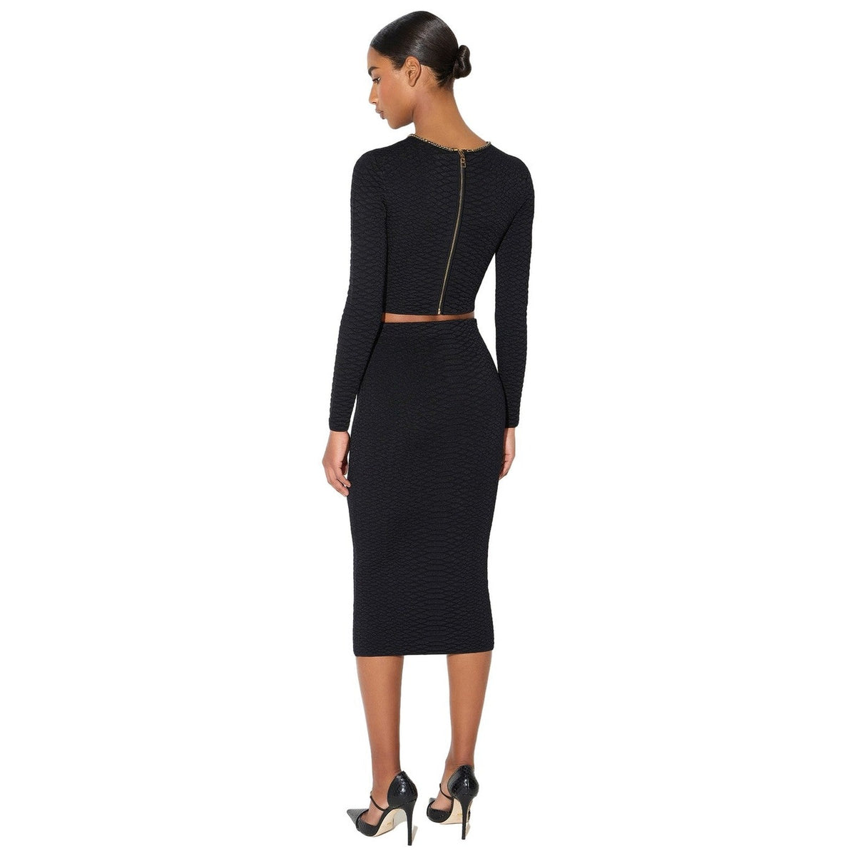 Maglie Donna Elisabetta Franchi - Maglia tricot MK32S67E2 - Nero