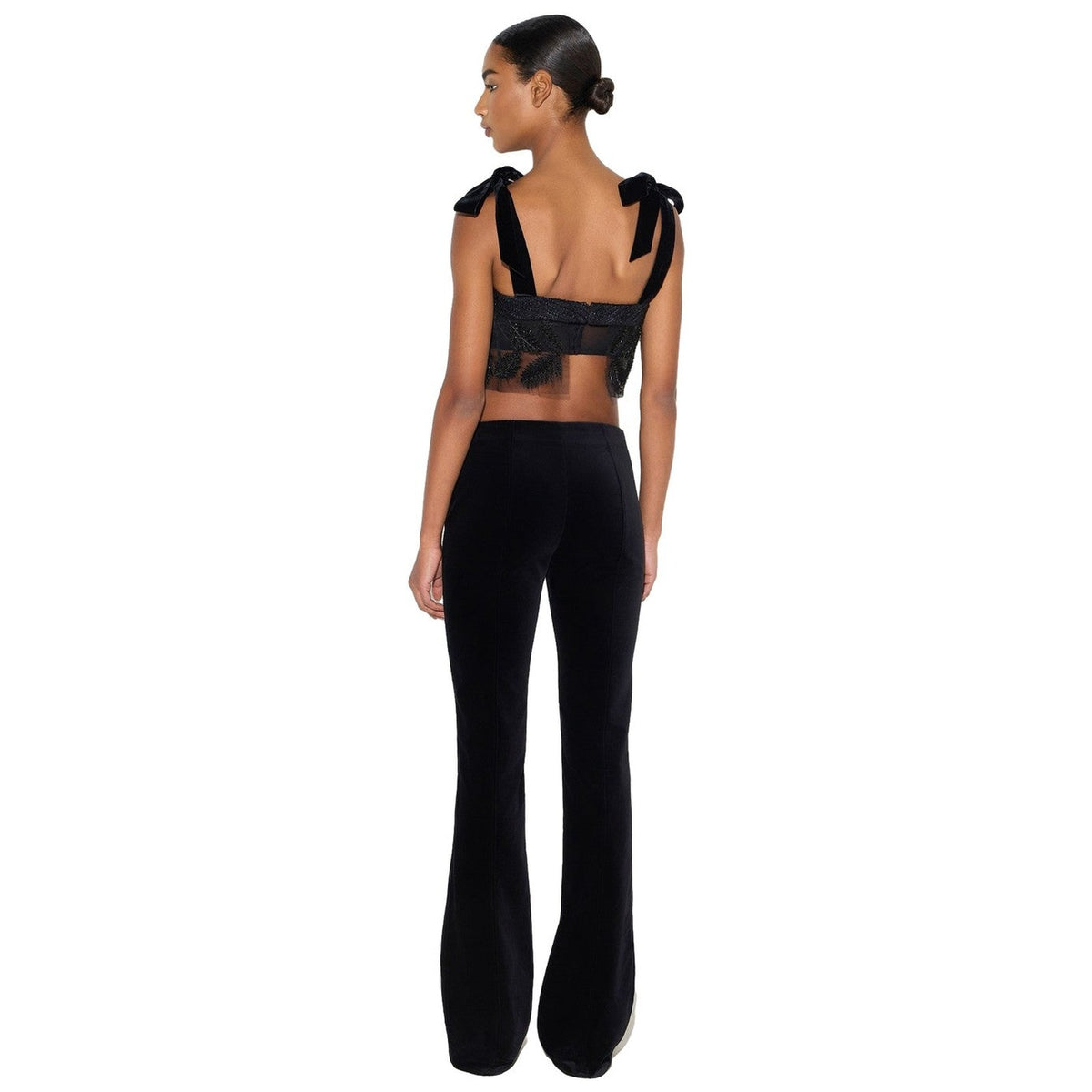 Pantaloni Donna Elisabetta Franchi - Pantalone PA22467E2 - Nero