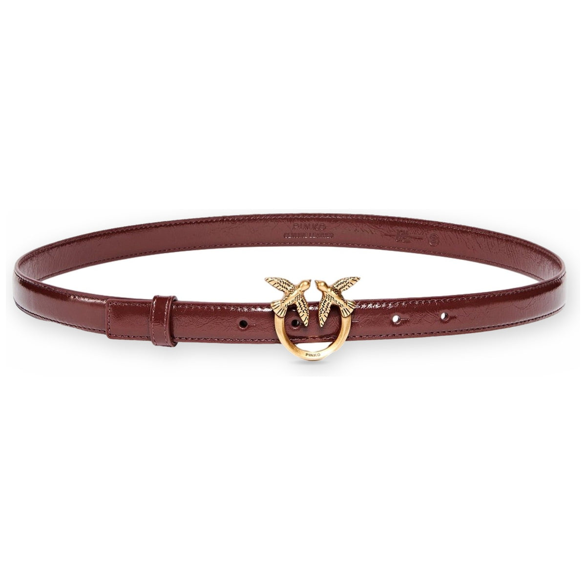 Cinture Donna Pinko - Love Berry H2 Belt.Low New Shi - Marrone