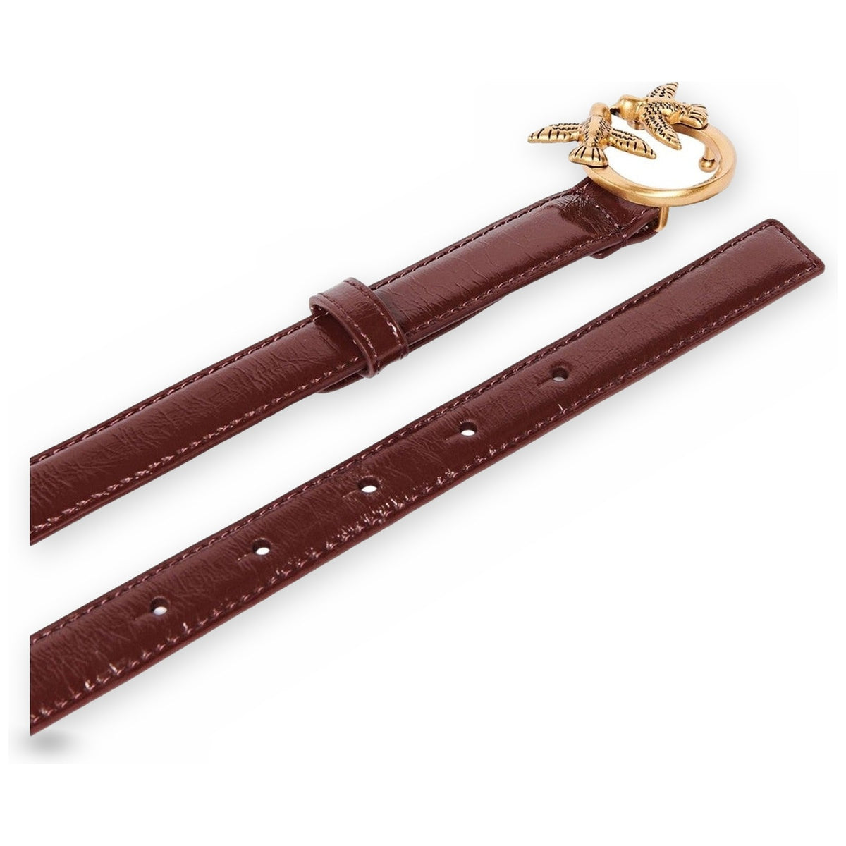 Cinture Donna Pinko - Love Berry H2 Belt.Low New Shi - Marrone