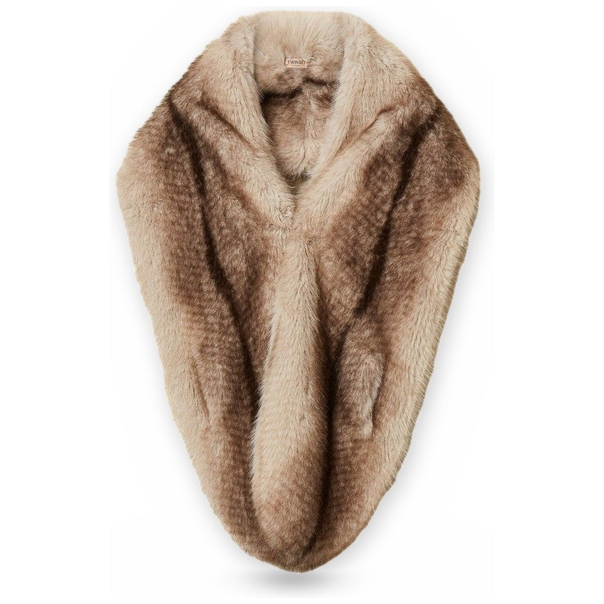 Stole Donna Twinset - Stola Soft Fabric - Marrone