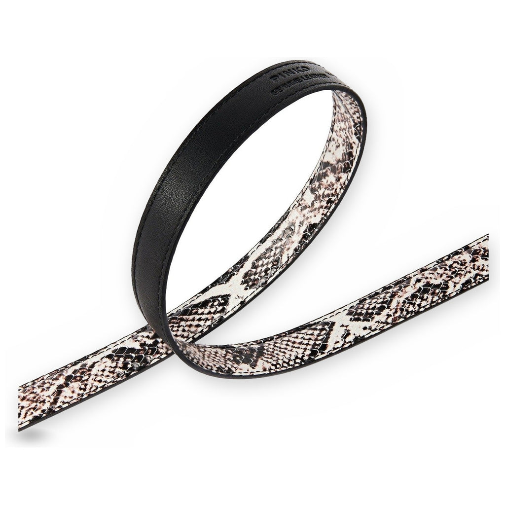 Cinture Donna Pinko - Love Berry H2 Belt.Low Python - Nero