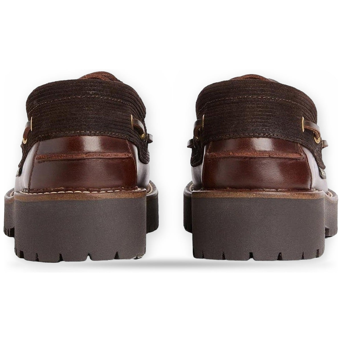 Scarpe da barca Donna Barbour - Darras Boat Shoe - Marrone